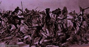 Dervish Warriors At Omdurman — Richard Caton Woodville