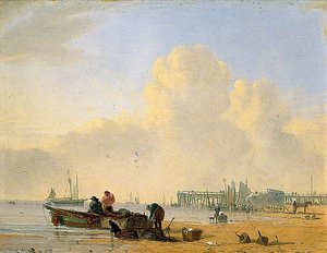 Yarmouth Jetty, Norfolk — Alfred Stannard