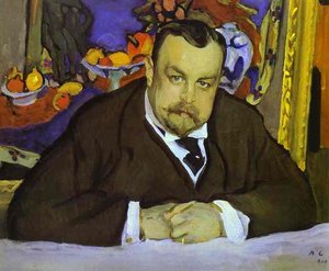 Portrait Of Ivan Morozov — Valentin Alexandrovich Serov