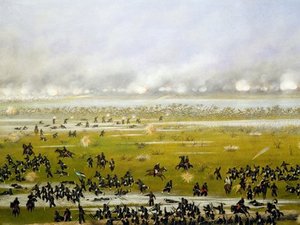 Column Of Argentine Forces Led By General Emilio — Cándido López