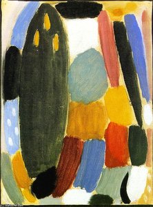 Variation: Soul Forces - Triptych Ii — Alexej Von Jawlensky, Expressionism
