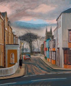 Church Street, Seaton Carew, Hartlepool, Tees Valley, Evening — Deryck Stephen Crowther