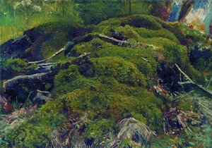 Moss. Roots — Ivan Ivanovich Shishkin