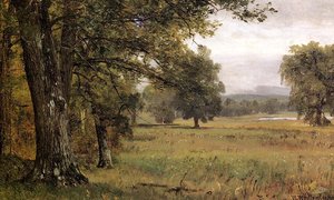 Landscape In The Catskills — Thomas Worthington Whittredge, Hudson River School