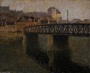 The iron bridge, st ouen