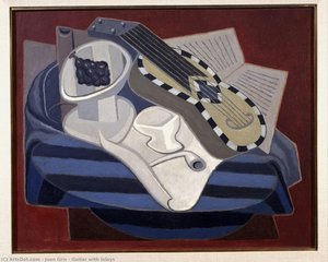 Guitar With Inlays — Juan Gris, Cubism