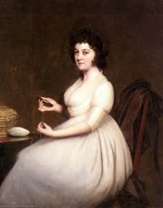 Portrait Of Mrs Abney — Joseph Wright Of Derby