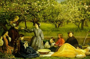 Apple Blossoms (spring) — Sir John Everett Millais