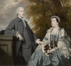 El Sr. Y La Sra. Godfrey Wentworth — Sir Joshua Reynolds