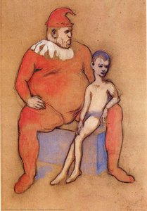 Jugendlicher Akrobat Und Clown — Pablo Picasso