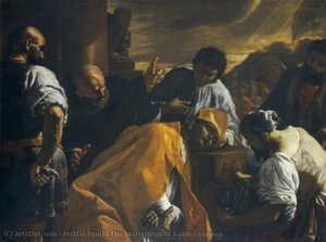 The Martyrdom Of Saint Gennaro — Mattia Preti