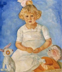Girl With Toys — Boris Dmitrievich Grigoriev