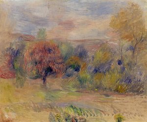 Landscape 23 — Pierre-auguste Renoir, Impressionism