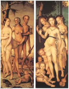 Three Ages Of Man And Three Graces — Hans Baldung