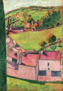 Vue De Pont-aven (paysage De Pont-aven) — Émile Bernard