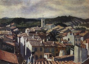Cassis. The Roofs Of The City — Zinaida Serebriakova