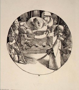 Station Of The Cross Christ Before Herod — Jean Charlot