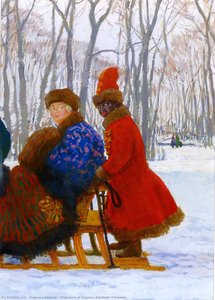 Departure of Empress Elizabeth Petrovna