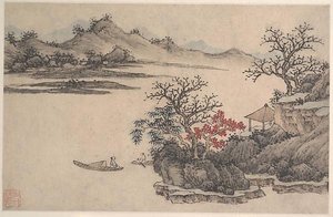 Landscape With Autumn Foliage — Shen Zhou