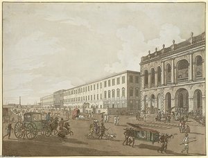 Old Court House And Writers Building — Thomas And William Daniell