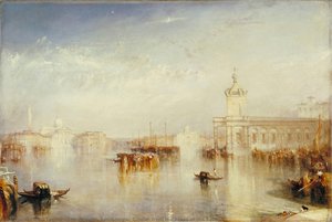 The Dogano, San Giorgio, Citella, From The Steps Of The Europa — J.m.w. Turner, Romanticism