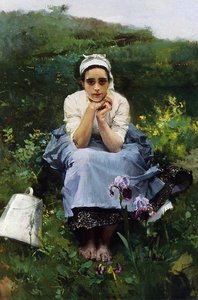 The Milkmaid — Joaquín Sorolla Y Bastida