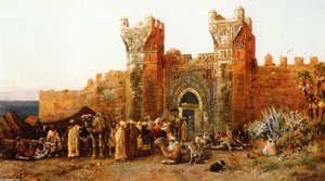 Gate Of Shehal, Morocco — Edwin Lord Weeks