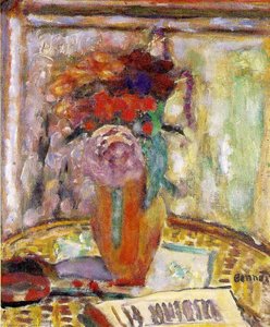 Vase De Fleurs, Private, France — Pierre Bonnard, Post-impressionism