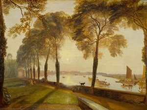 Mortlake Terrace — Joseph Mallord William Turner, Romantic Landscape