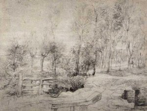 Landscape With A Trees — Peter Paul Rubens
