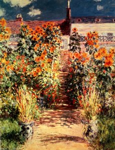 Die Schritte Bei Vetheuil — Claude Monet, Impressionism