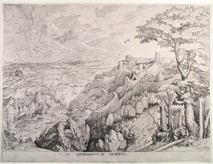 Jerome In The Desert — Pieter Bruegel The Elder, Northern Renaissance