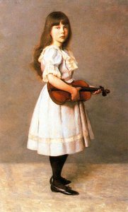 Portrait Study Of A Child (alice Perry) — Lilla Cabot Perry