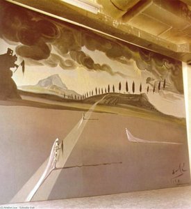 Backdrop For 'don Juan Tenorio', 1950 — Salvador Dalí