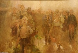 The Rákóczi March — Simon Hollósy