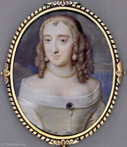 Portrait Of Lady Marsham — Samuel Cooper