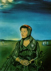 Portrait Of Mrs. Fagen, 1960 → Porträt Von Frau Fagen, 1960 — Salvador Dalí