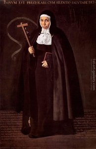 Abbess Jerónima De La Fuente — Diego Velázquez, Baroque