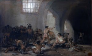 The Madhouse — Francisco José De Goya Y Lucientes, Romanticism