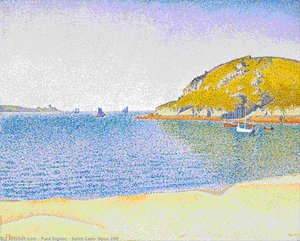 Port Of Saint-cast — Paul Signac, Neo-impressionism