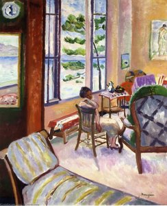 Window Open Over The Sea