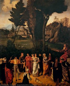 The Judgment Of Solomon — Giorgione, Italian Renaissance