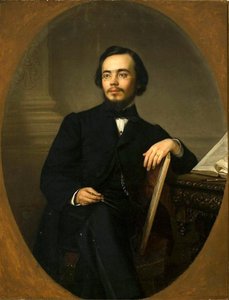 Portrait Of Aleksander Waszkowski, Member Of The National Government In 1863 — Józef Simmler