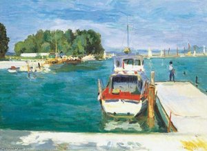 Port At Lake Balaton