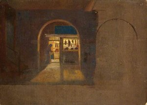 Butcher's Shop At Night, In St Kitts ( )