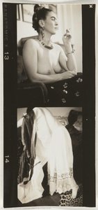Frida Kahlo (strip Of Two Contact Prints) — Julien Levy, Surrealism