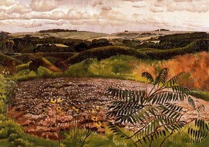 Landscape. Burghclere — Sir Stanley Spencer