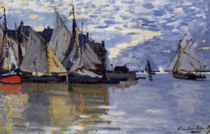 Sailboats — Claude Monet, Impressionism