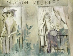 La Maison Meublée (1912) — Marie Laurencin