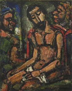 Christ Mocked By Soldiers — Georges Rouault, Fauvism